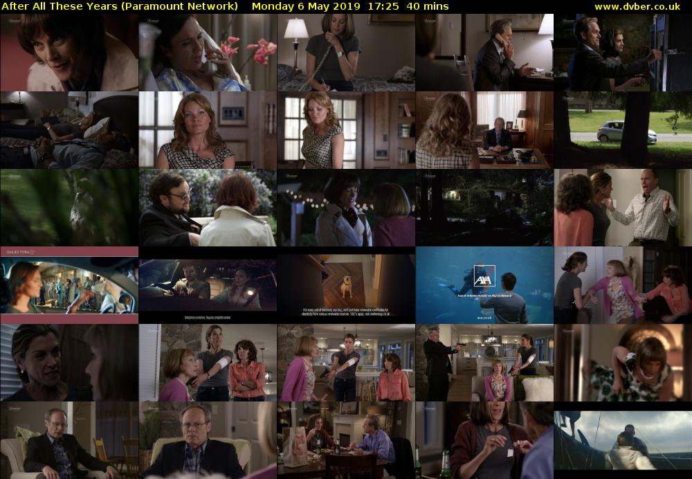 After All These Years (Paramount Network) Monday 6 May 2019 17:25 - 18:05