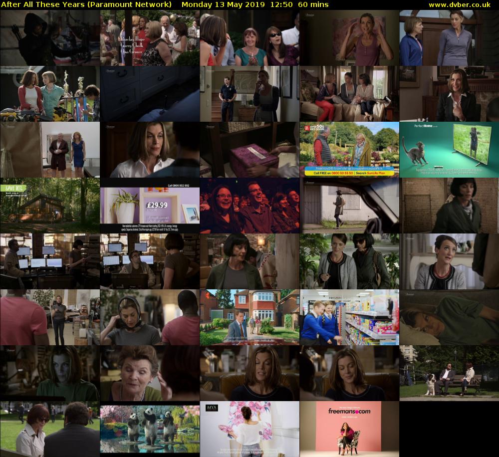 After All These Years (Paramount Network) Monday 13 May 2019 12:50 - 13:50