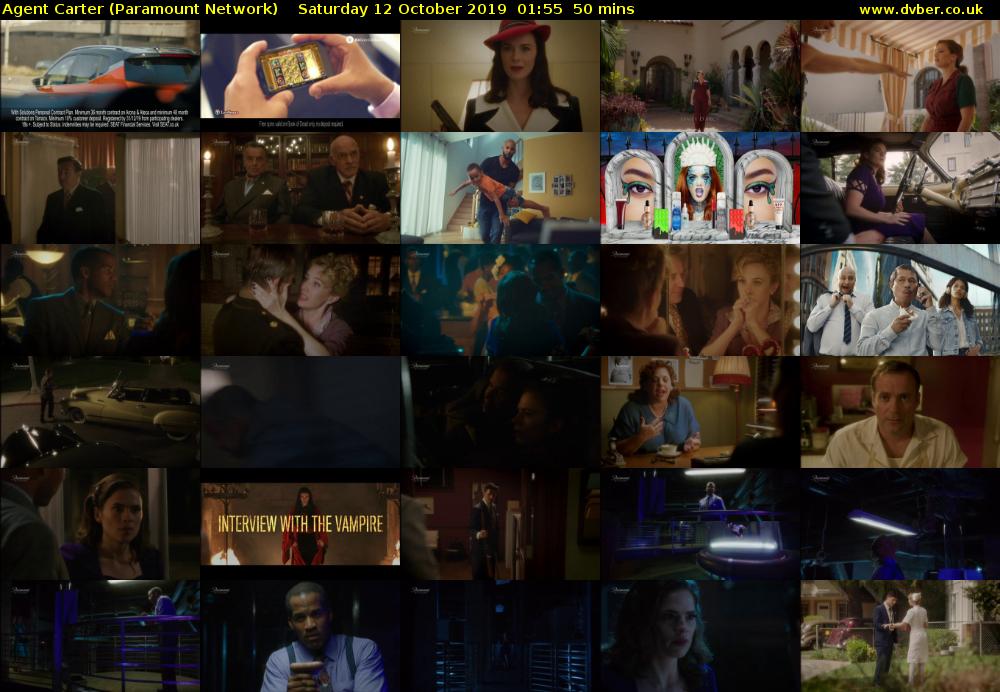 Agent Carter (Paramount Network) Saturday 12 October 2019 01:55 - 02:45