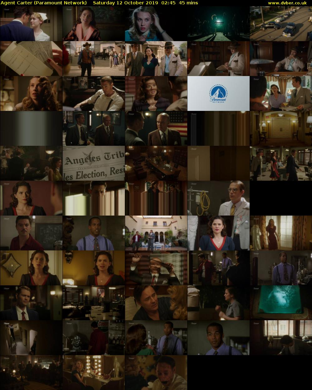 Agent Carter (Paramount Network) Saturday 12 October 2019 02:45 - 03:30