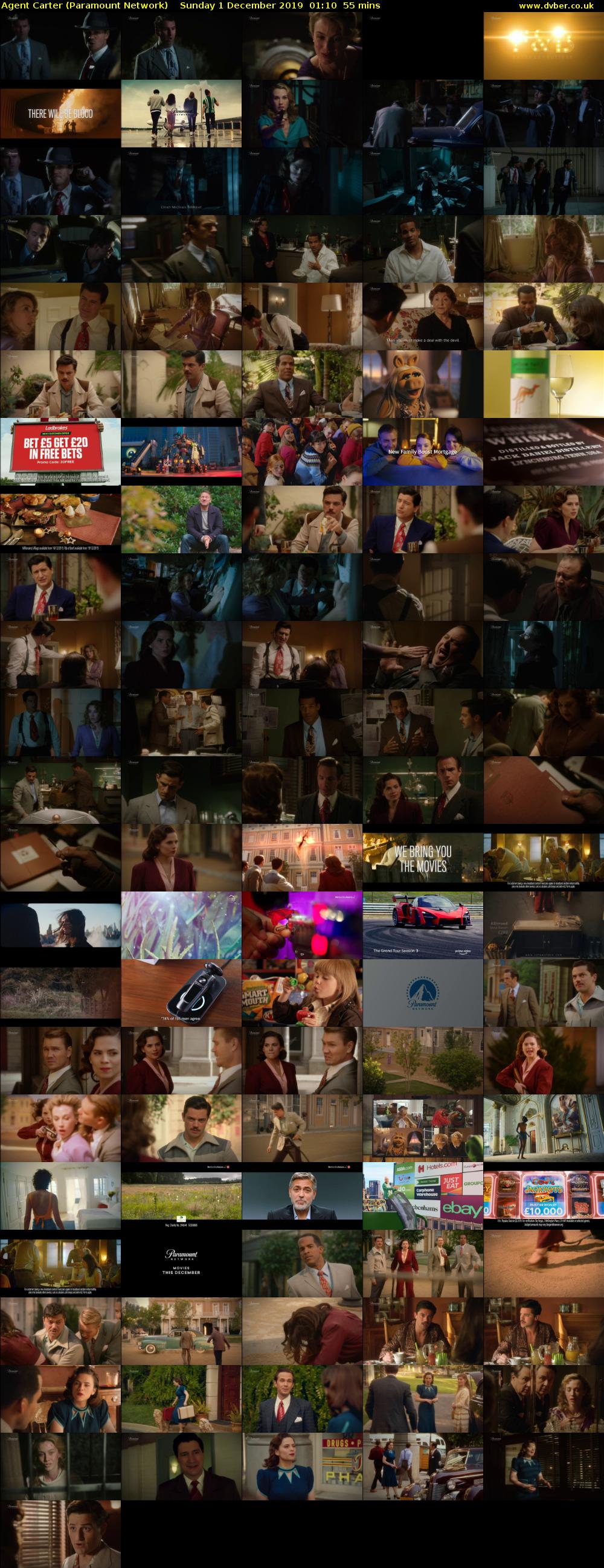 Agent Carter (Paramount Network) Sunday 1 December 2019 01:10 - 02:05