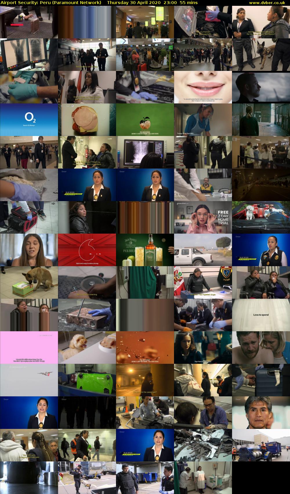 Airport Security: Peru (Paramount Network) Thursday 30 April 2020 23:00 - 23:55