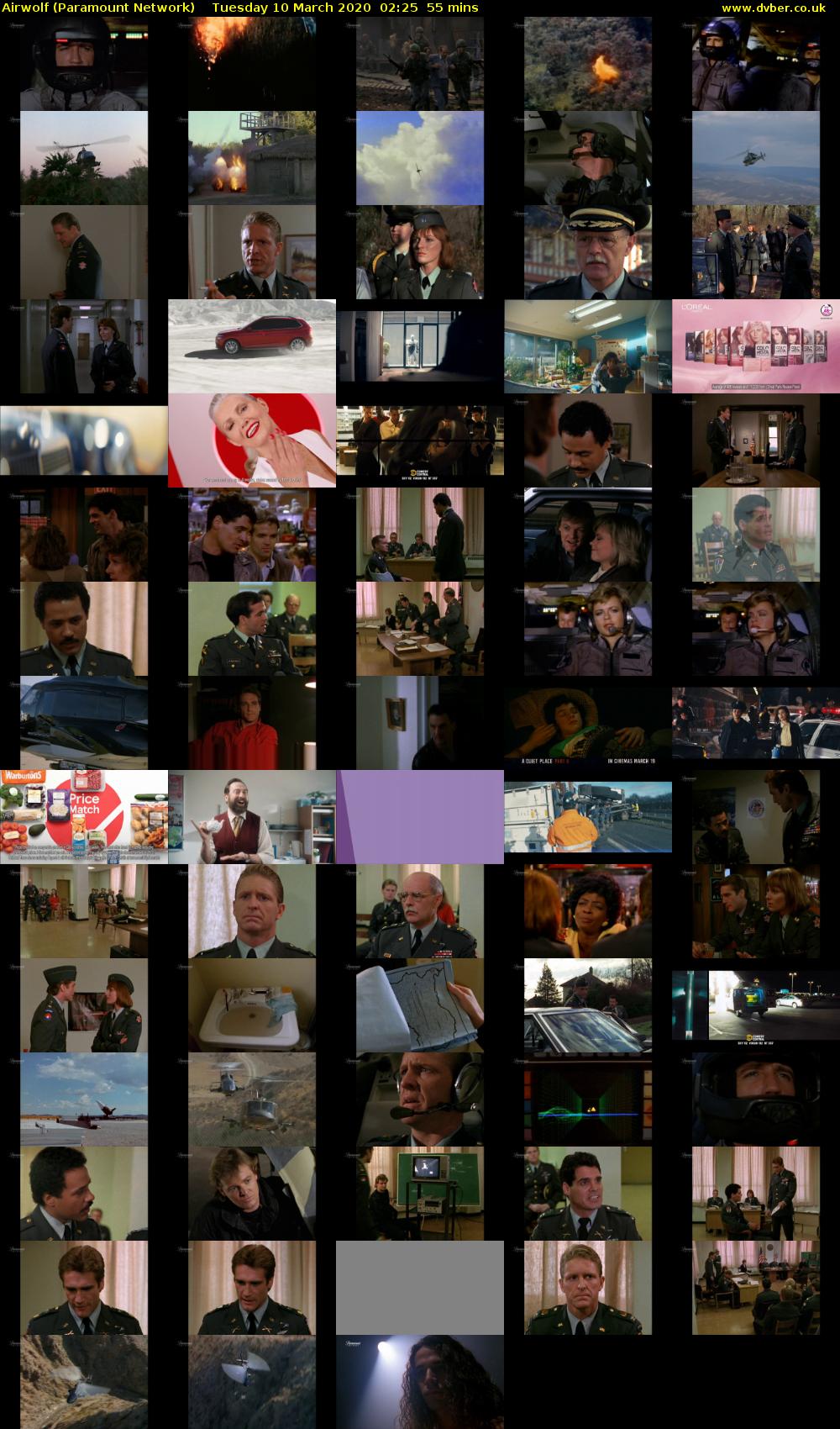 Airwolf (Paramount Network) Tuesday 10 March 2020 02:25 - 03:20