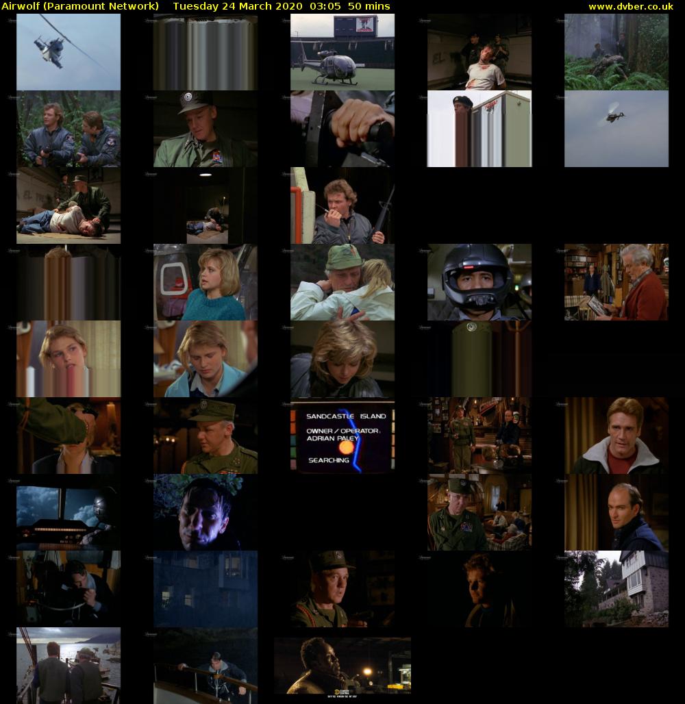 Airwolf (Paramount Network) Tuesday 24 March 2020 03:05 - 03:55