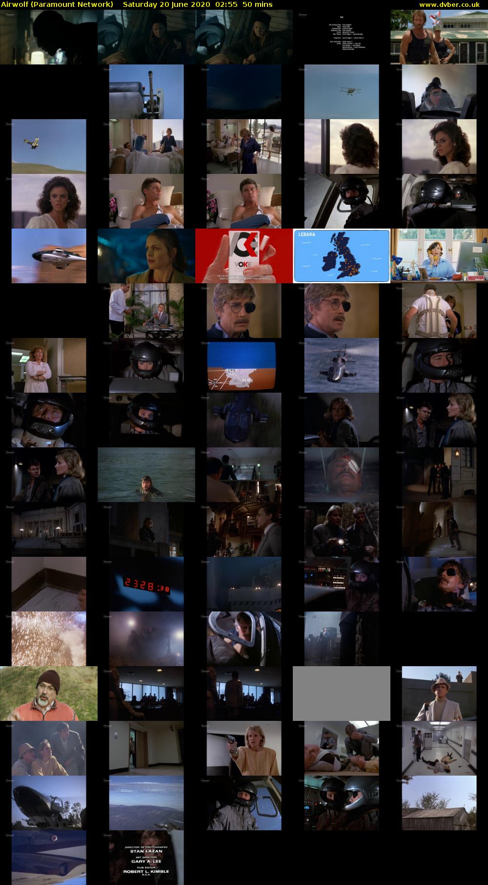 Airwolf (Paramount Network) Saturday 20 June 2020 02:55 - 03:45