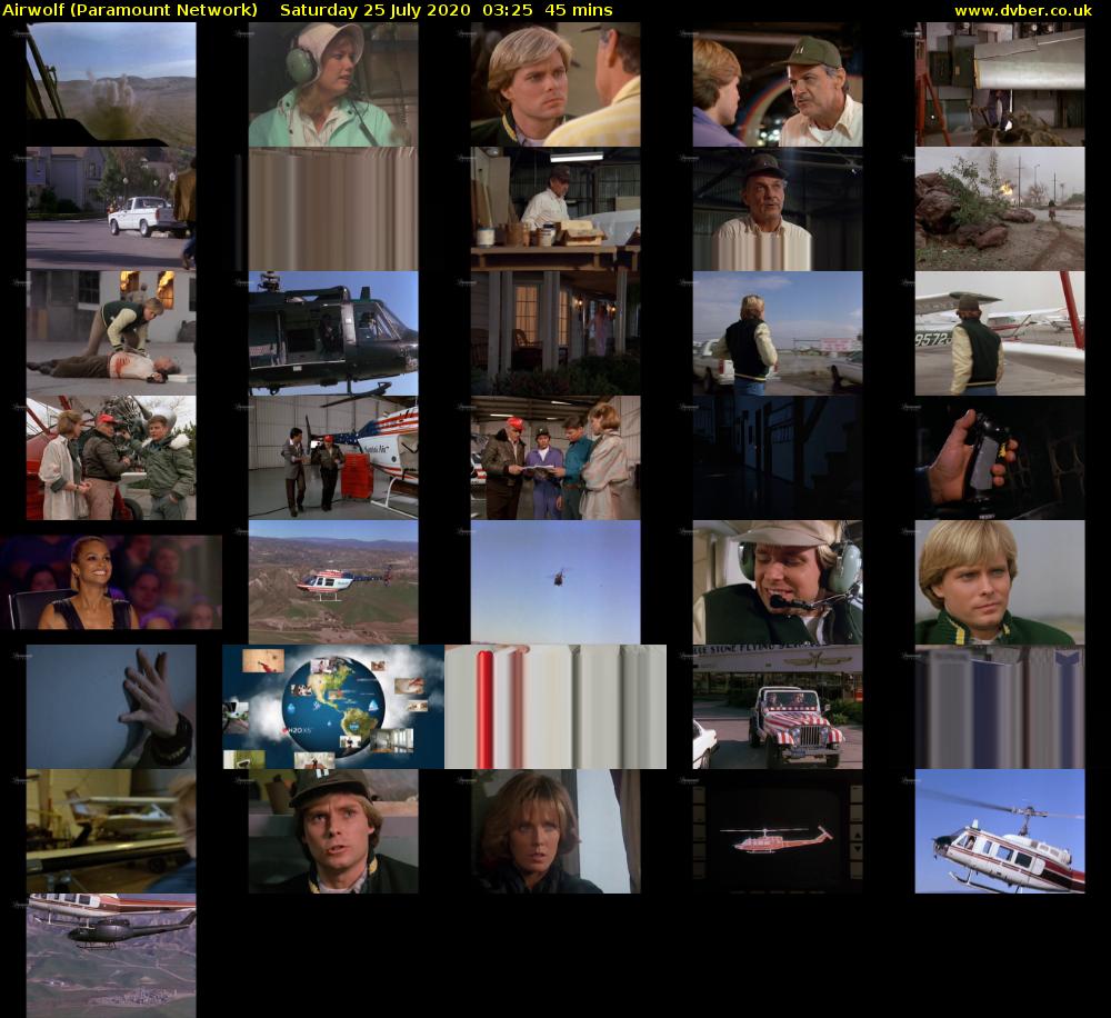 Airwolf (Paramount Network) Saturday 25 July 2020 03:25 - 04:10