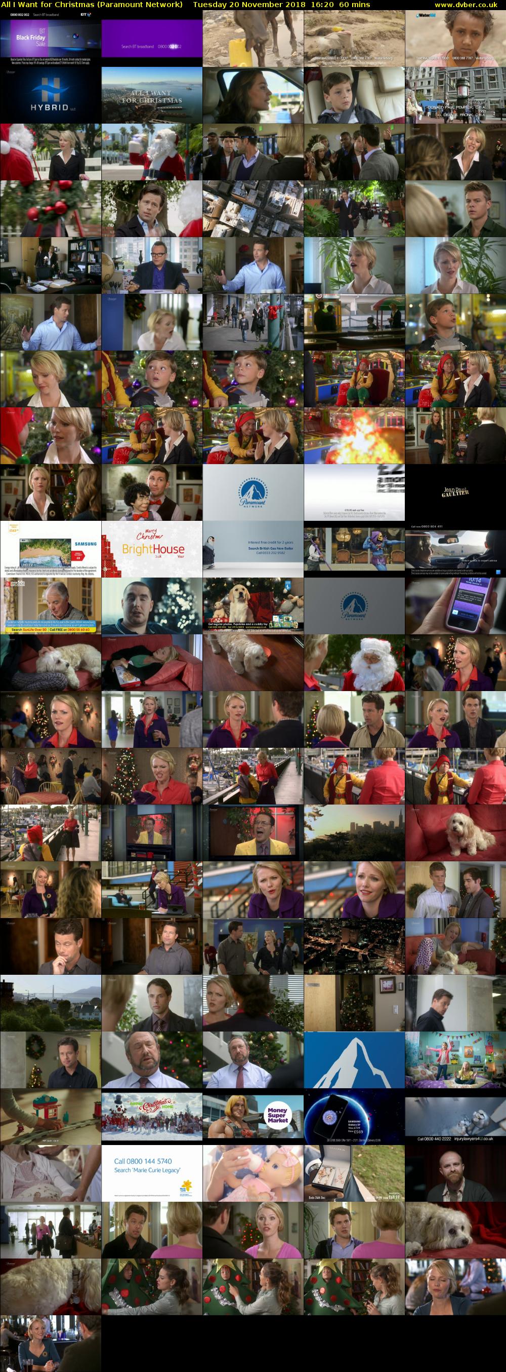 All I Want for Christmas (Paramount Network) Tuesday 20 November 2018 16:20 - 17:20