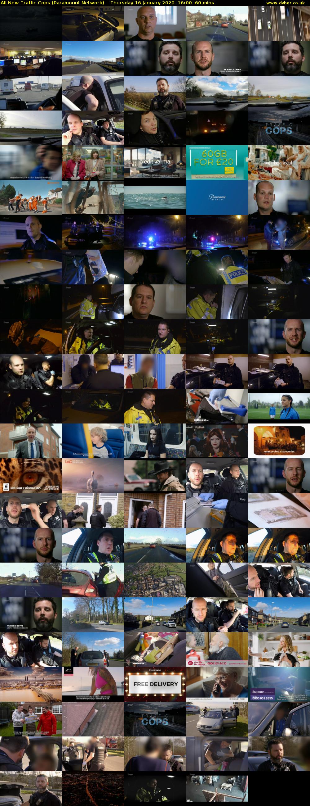 All New Traffic Cops (Paramount Network) Thursday 16 January 2020 16:00 - 17:00