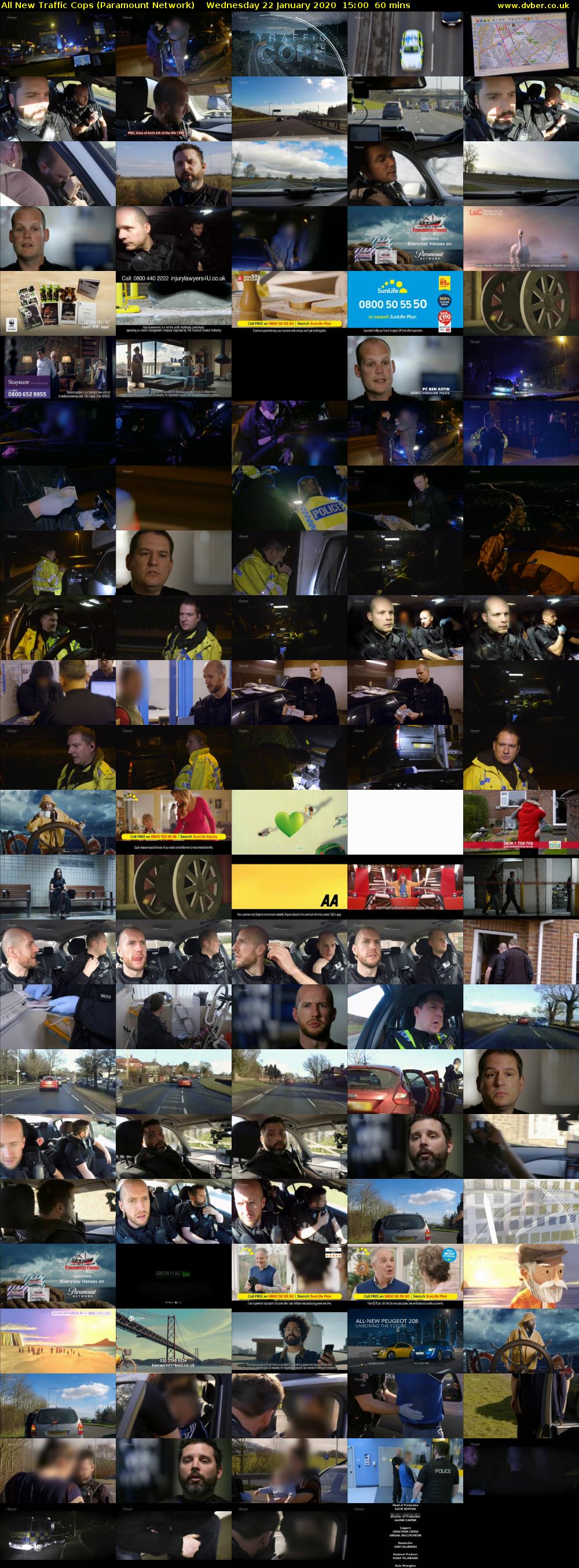 All New Traffic Cops (Paramount Network) Wednesday 22 January 2020 15:00 - 16:00