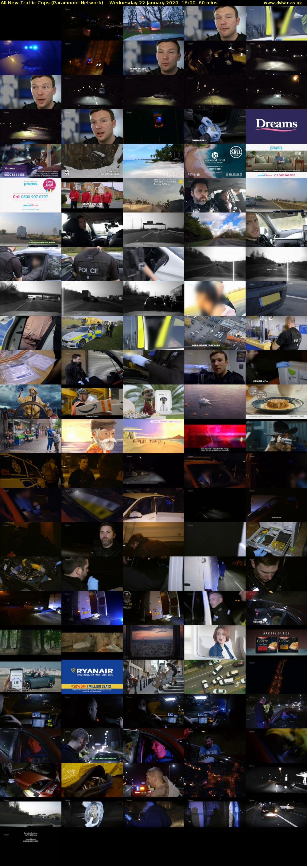 All New Traffic Cops (Paramount Network) Wednesday 22 January 2020 16:00 - 17:00
