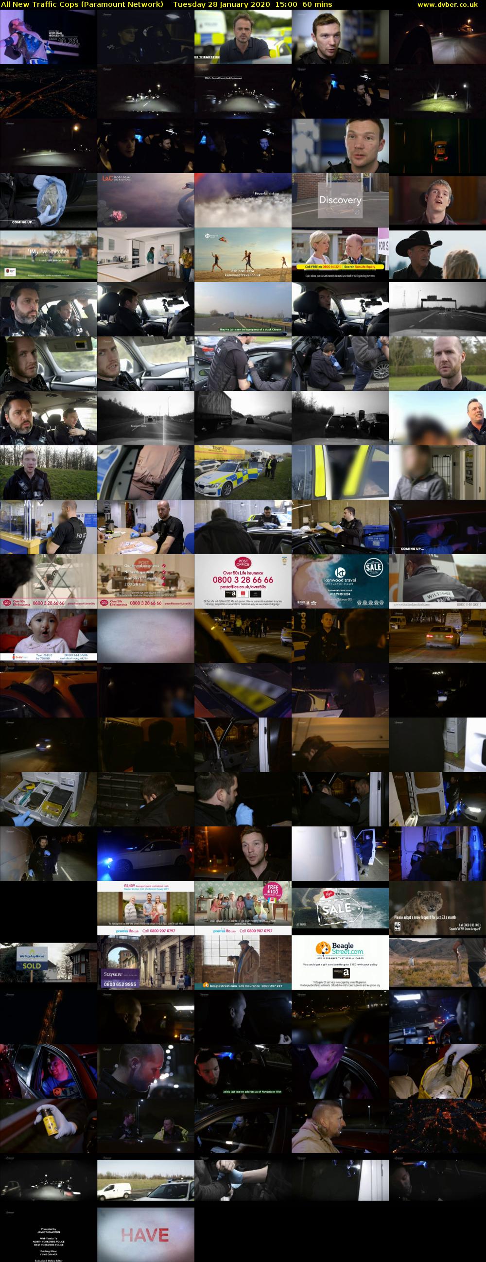 All New Traffic Cops (Paramount Network) Tuesday 28 January 2020 15:00 - 16:00
