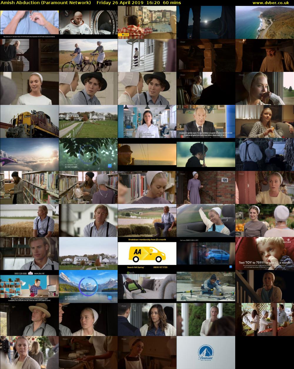 Amish Abduction (Paramount Network) Friday 26 April 2019 16:20 - 17:20