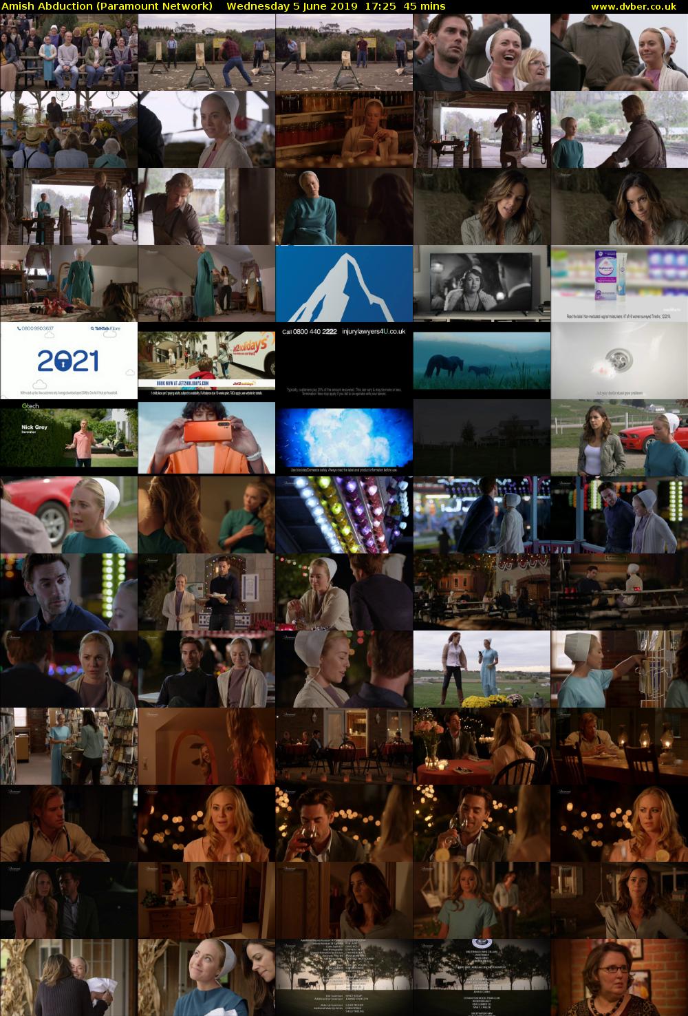 Amish Abduction (Paramount Network) Wednesday 5 June 2019 17:25 - 18:10