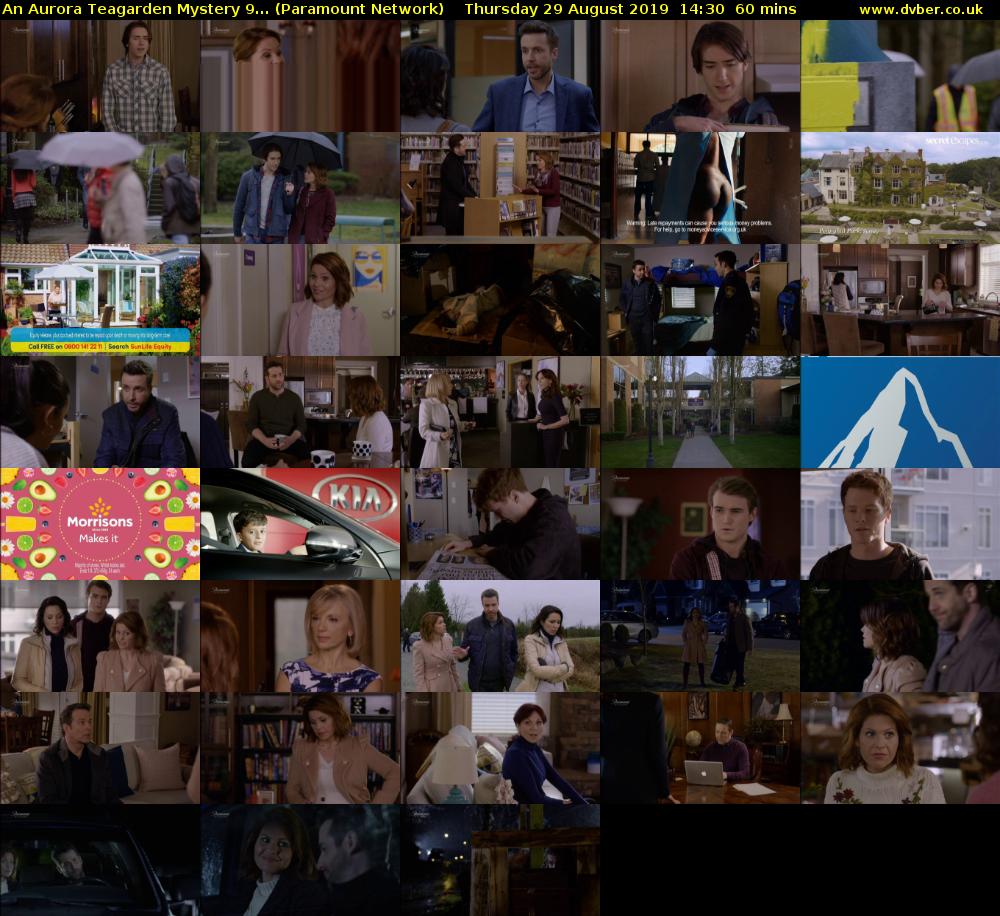 An Aurora Teagarden Mystery 9... (Paramount Network) Thursday 29 August 2019 14:30 - 15:30