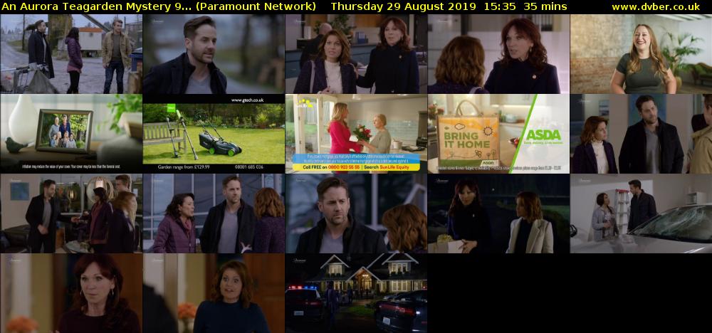 An Aurora Teagarden Mystery 9... (Paramount Network) Thursday 29 August 2019 15:35 - 16:10