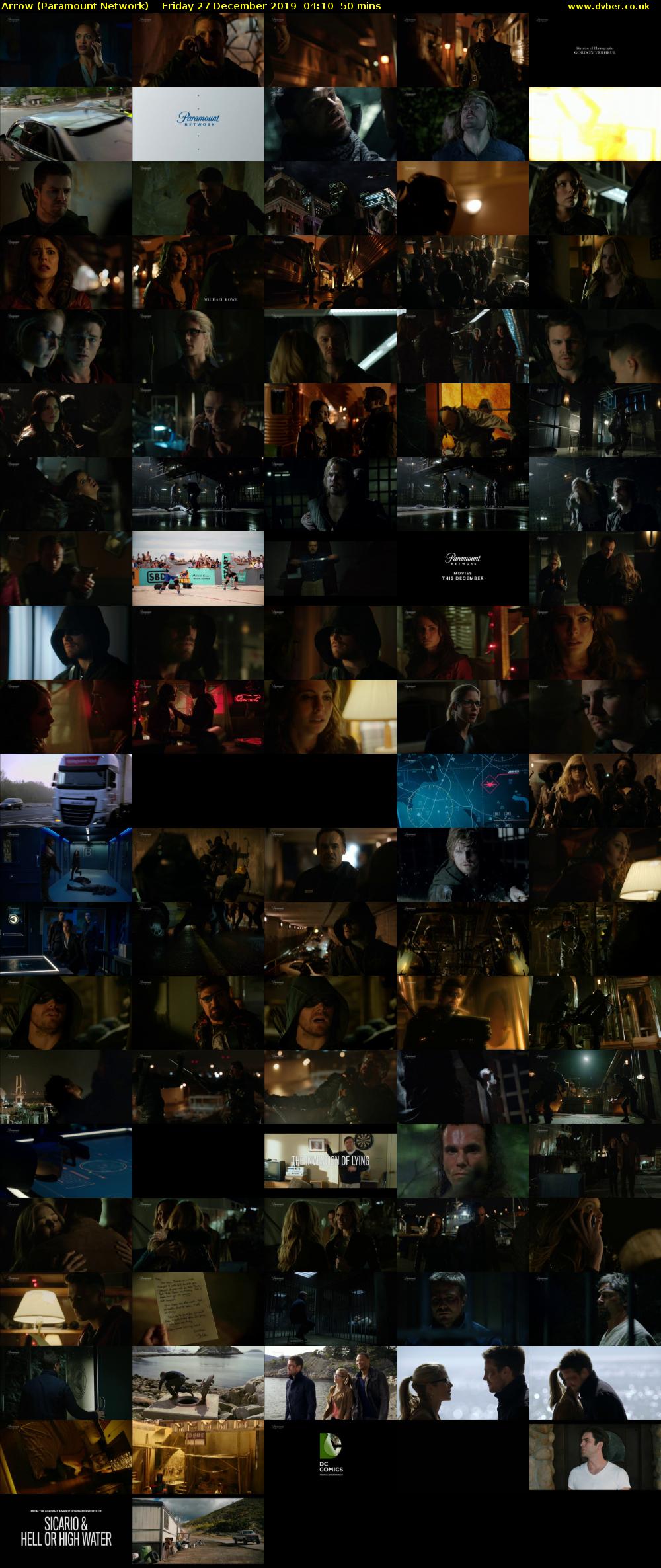 Arrow (Paramount Network) Friday 27 December 2019 04:10 - 05:00