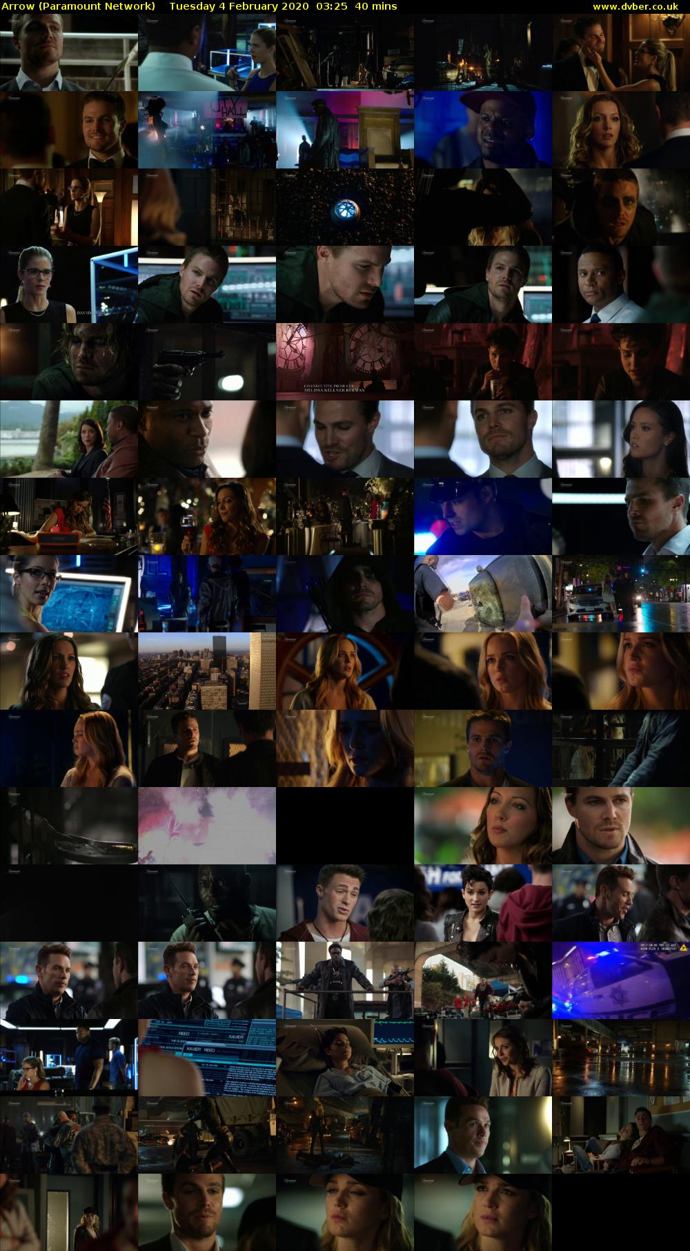 Arrow (Paramount Network) Tuesday 4 February 2020 03:25 - 04:05