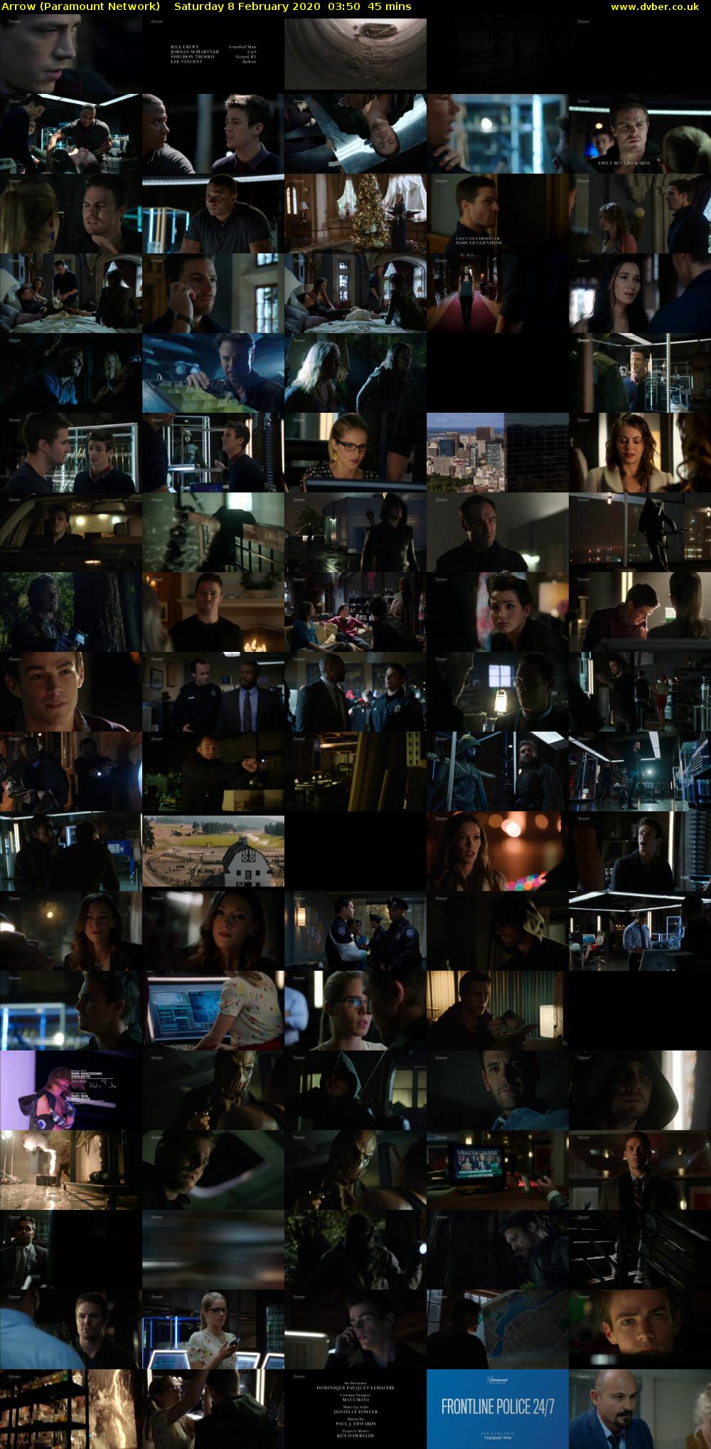 Arrow (Paramount Network) Saturday 8 February 2020 03:50 - 04:35