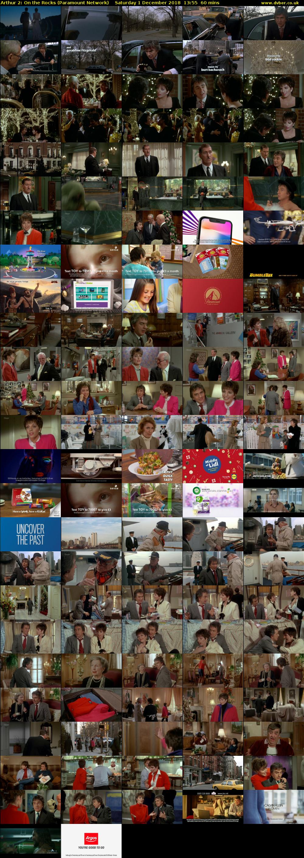 Arthur 2: On the Rocks (Paramount Network) Saturday 1 December 2018 13:55 - 14:55