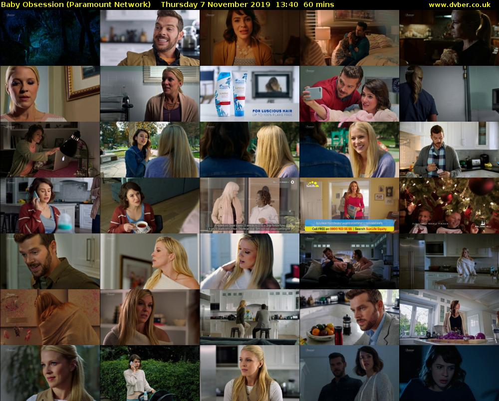 Baby Obsession (Paramount Network) Thursday 7 November 2019 13:40 - 14:40