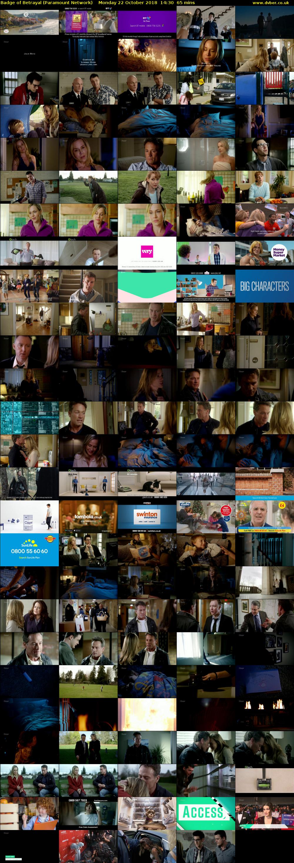Badge of Betrayal (Paramount Network) Monday 22 October 2018 14:30 - 15:35