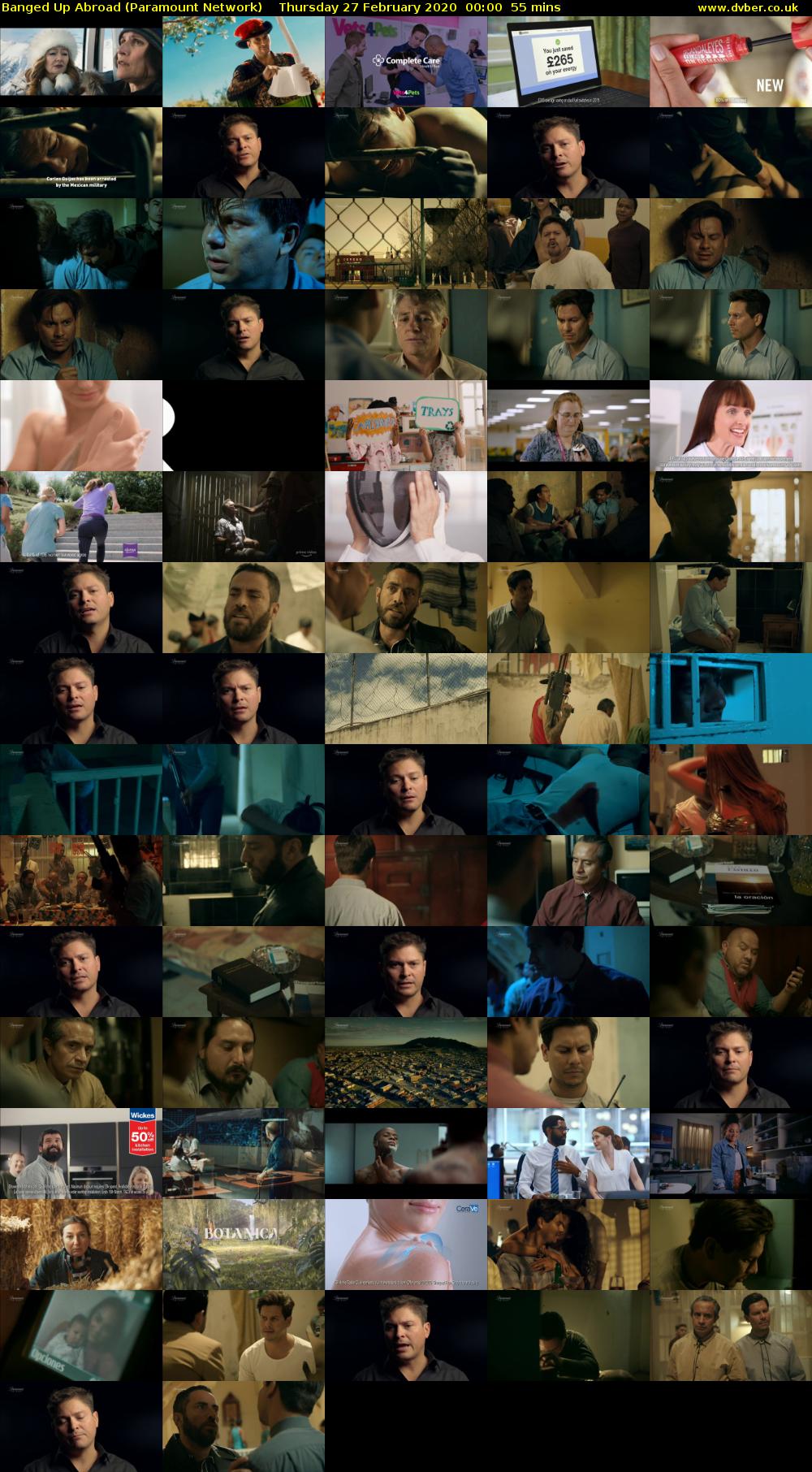 Banged Up Abroad (Paramount Network) Thursday 27 February 2020 00:00 - 00:55