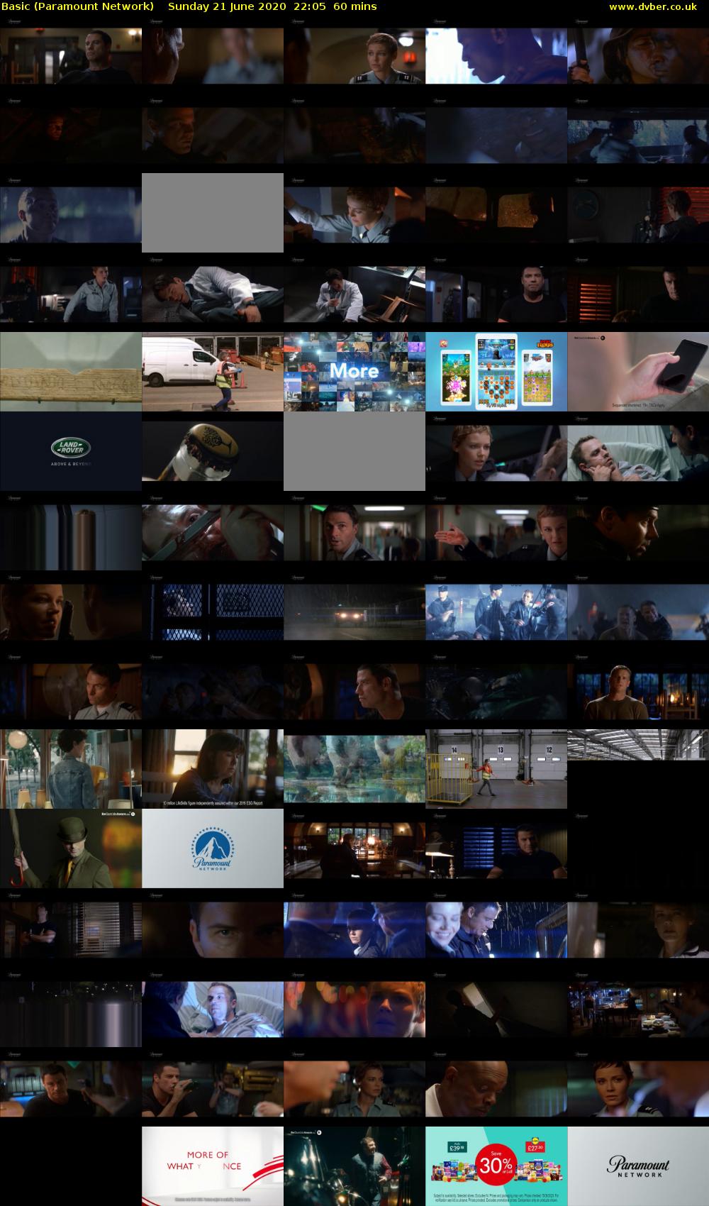 Basic (Paramount Network) Sunday 21 June 2020 22:05 - 23:05