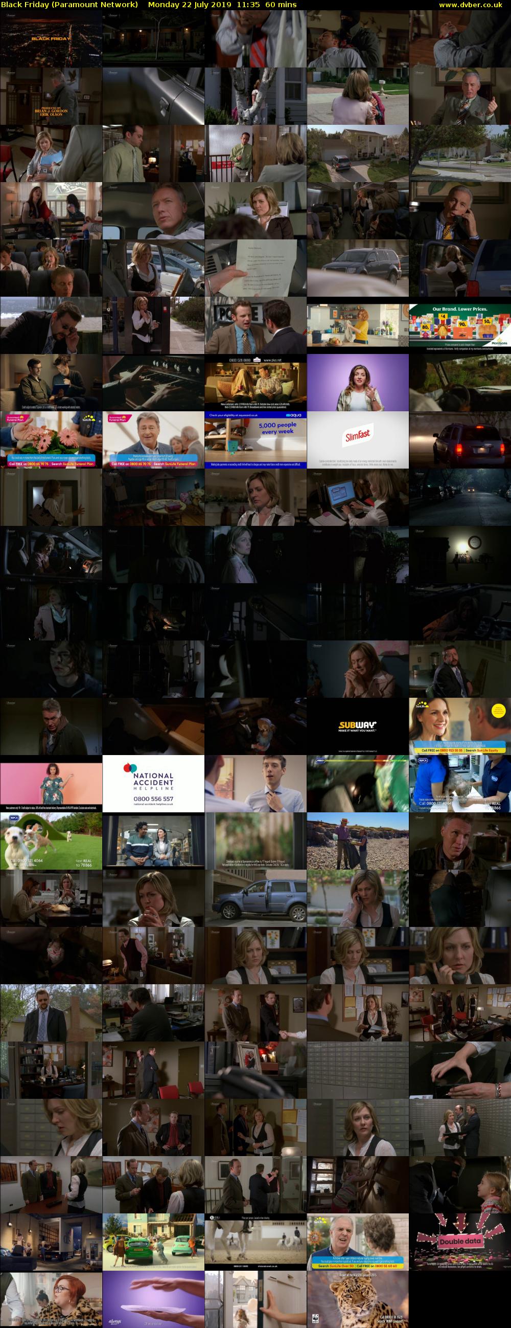 Black Friday (Paramount Network) Monday 22 July 2019 11:35 - 12:35