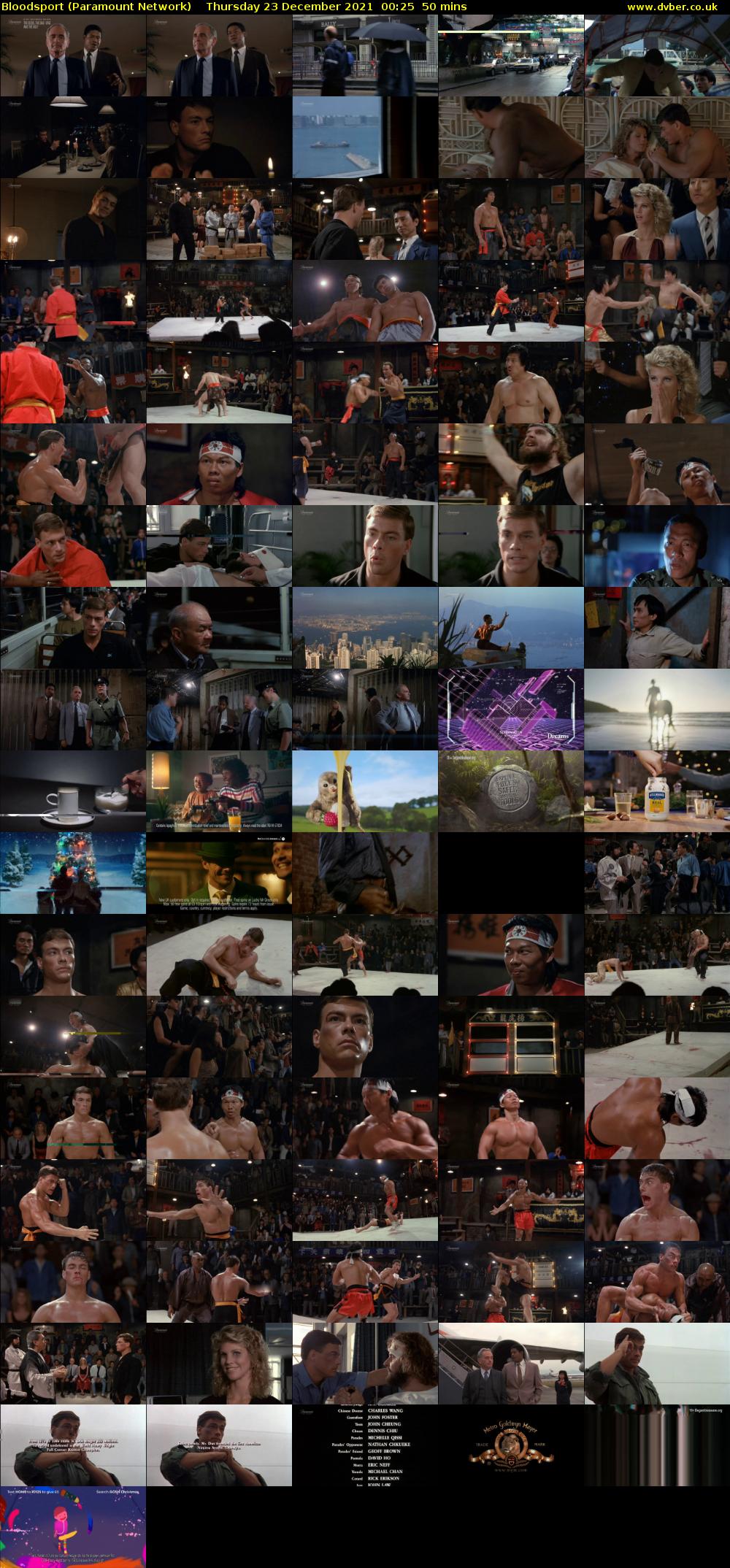 Bloodsport (Paramount Network) Thursday 23 December 2021 00:25 - 01:15
