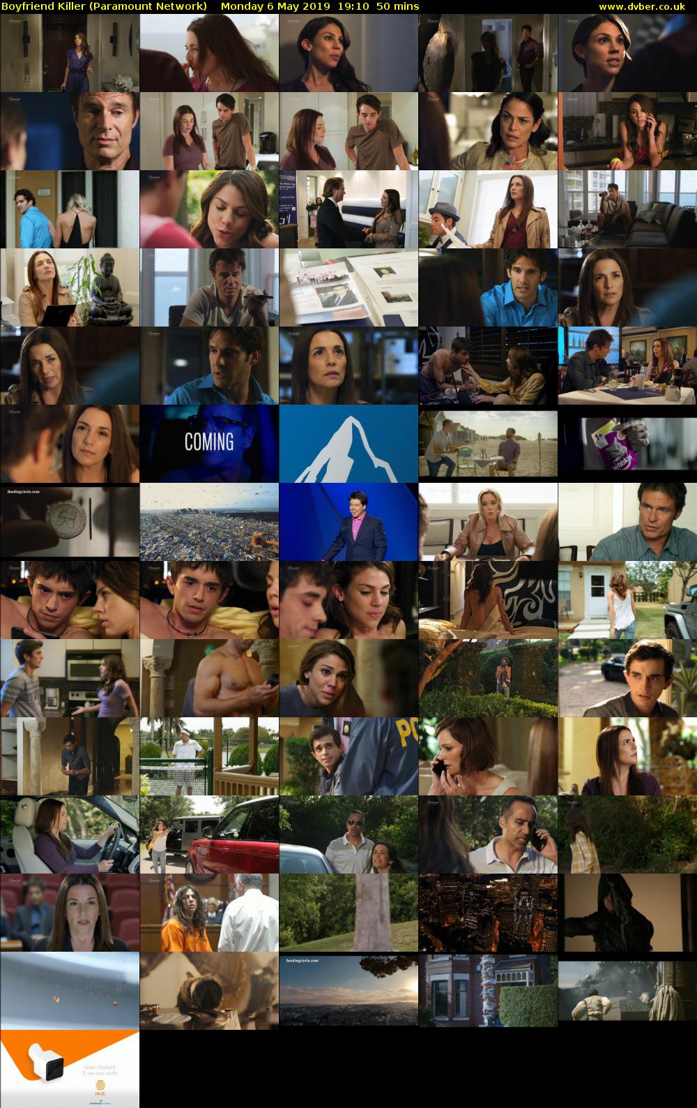 Boyfriend Killer (Paramount Network) Monday 6 May 2019 19:10 - 20:00