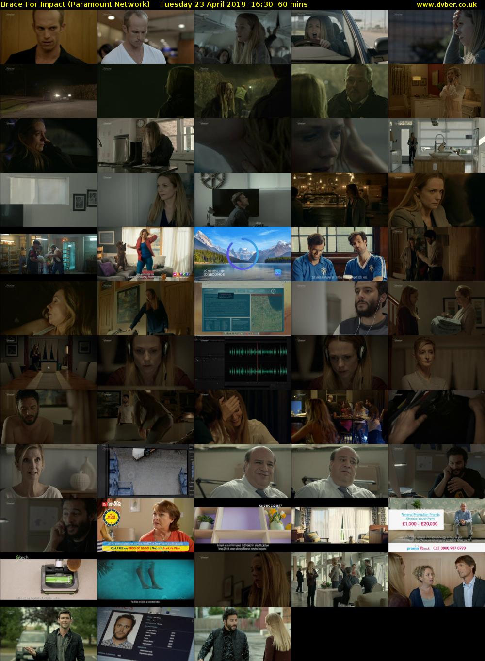 Brace For Impact (Paramount Network) Tuesday 23 April 2019 16:30 - 17:30