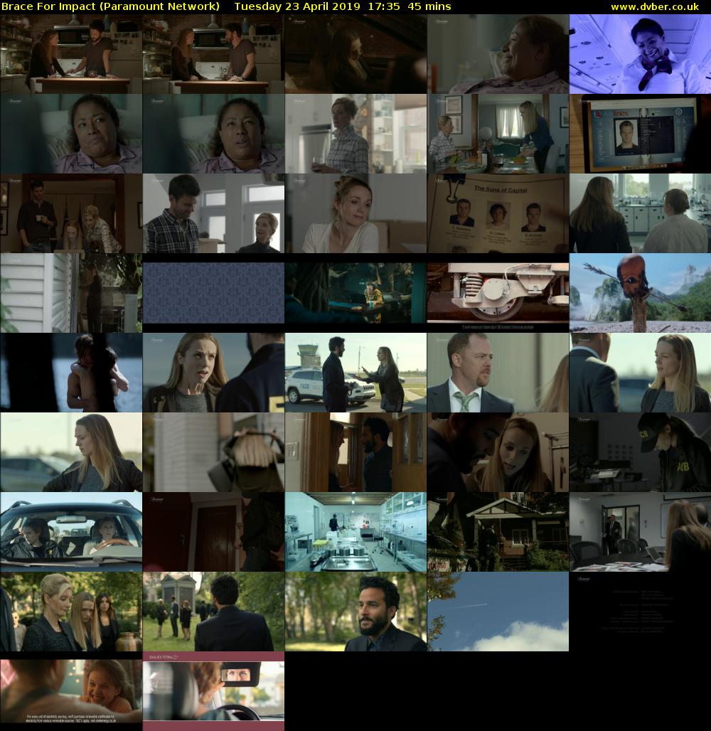 Brace For Impact (Paramount Network) Tuesday 23 April 2019 17:35 - 18:20