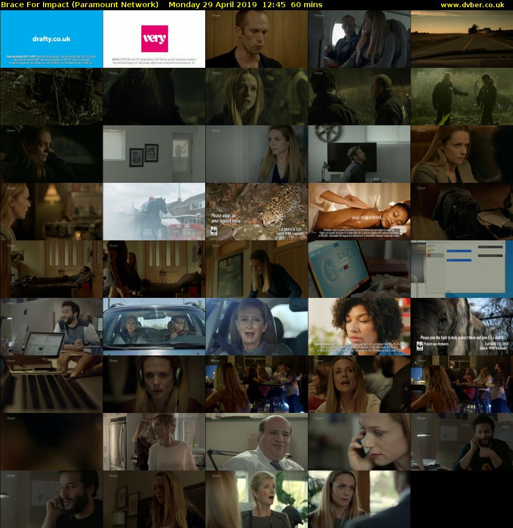 Brace For Impact (Paramount Network) Monday 29 April 2019 12:45 - 13:45