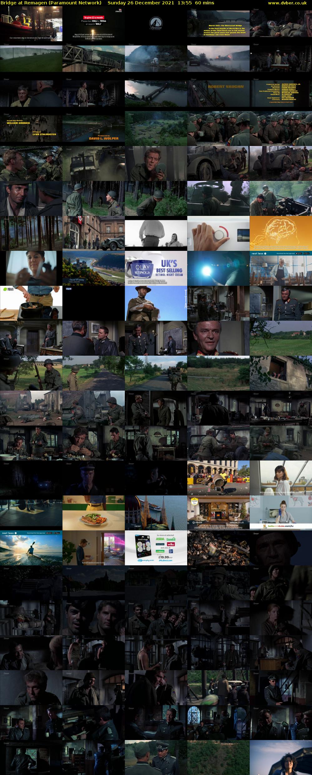 Bridge at Remagen (Paramount Network) Sunday 26 December 2021 13:55 - 14:55
