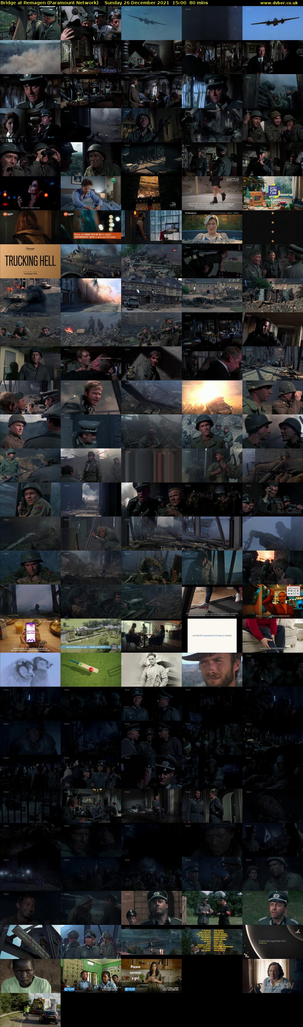 Bridge at Remagen (Paramount Network) Sunday 26 December 2021 15:00 - 16:20