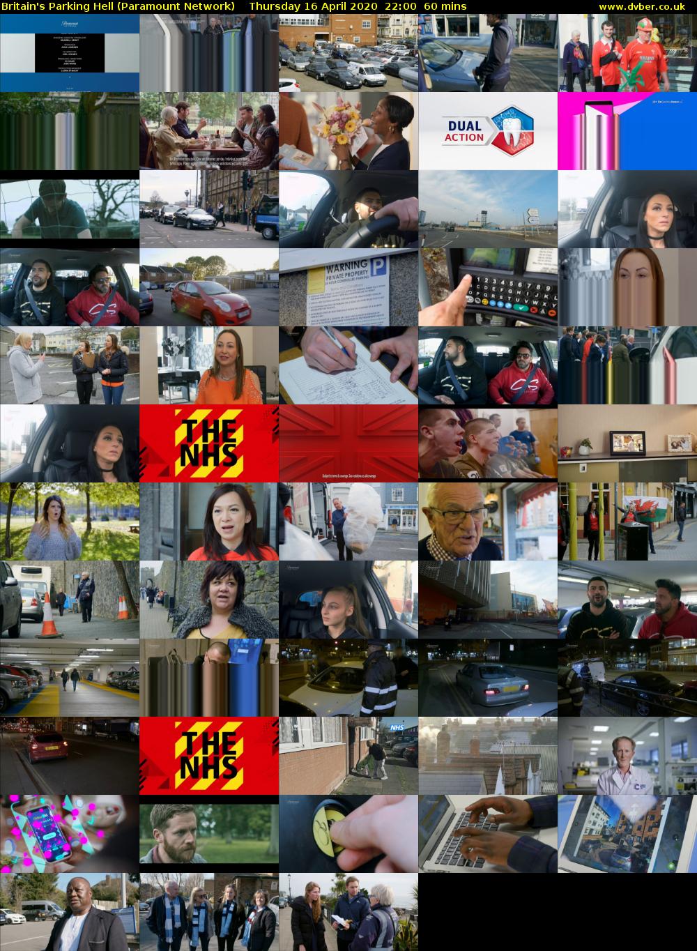 Britain's Parking Hell (Paramount Network) Thursday 16 April 2020 22:00 - 23:00