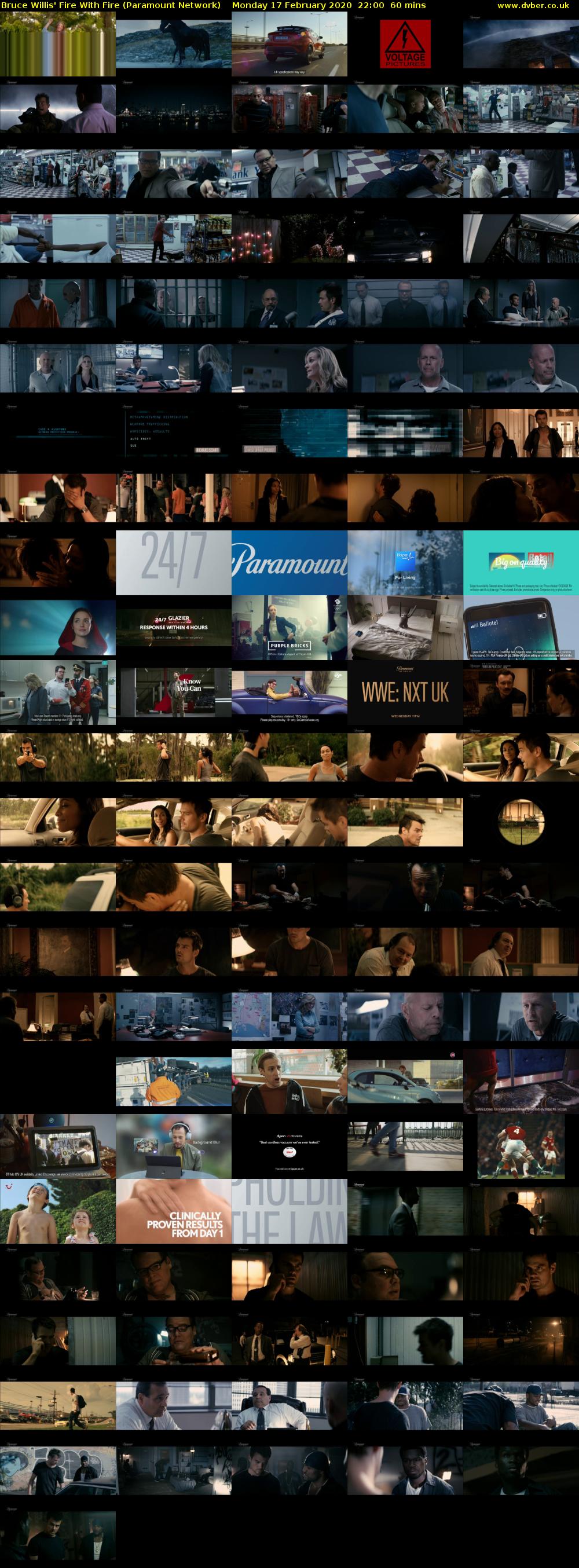 Bruce Willis' Fire With Fire (Paramount Network) Monday 17 February 2020 22:00 - 23:00