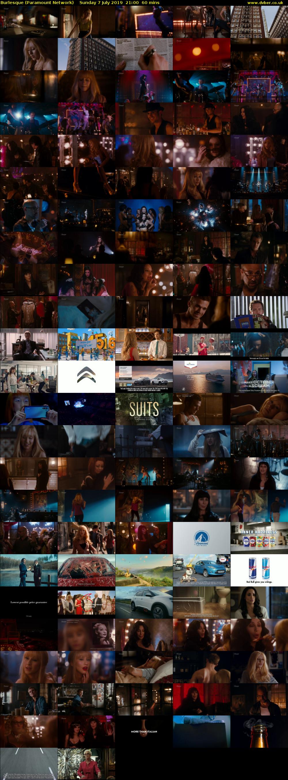 Burlesque (Paramount Network) Sunday 7 July 2019 21:00 - 22:00