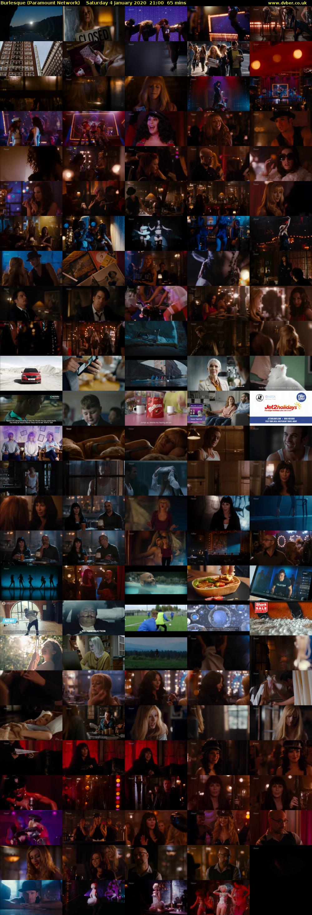 Burlesque (Paramount Network) Saturday 4 January 2020 21:00 - 22:05