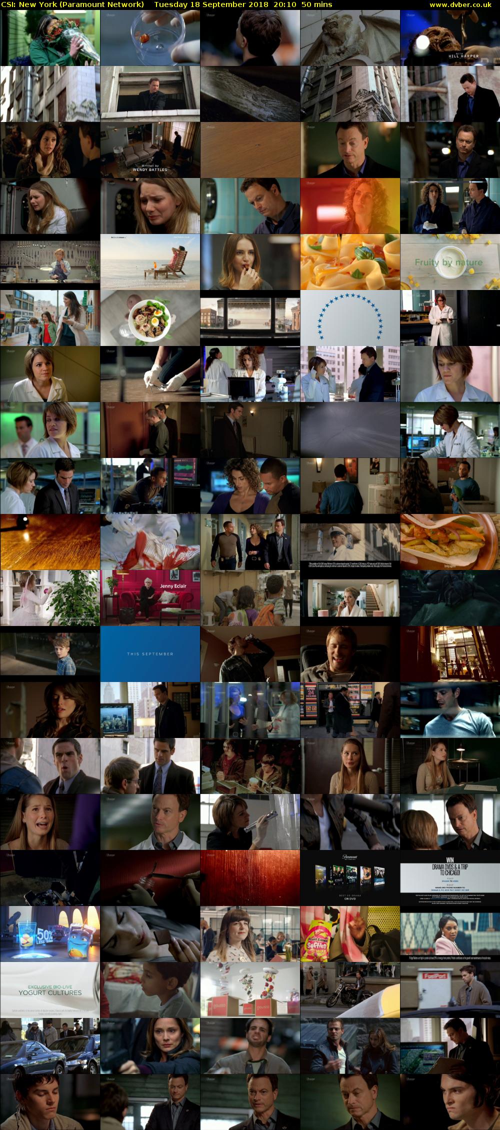 CSI: New York (Paramount Network) Tuesday 18 September 2018 20:10 - 21:00