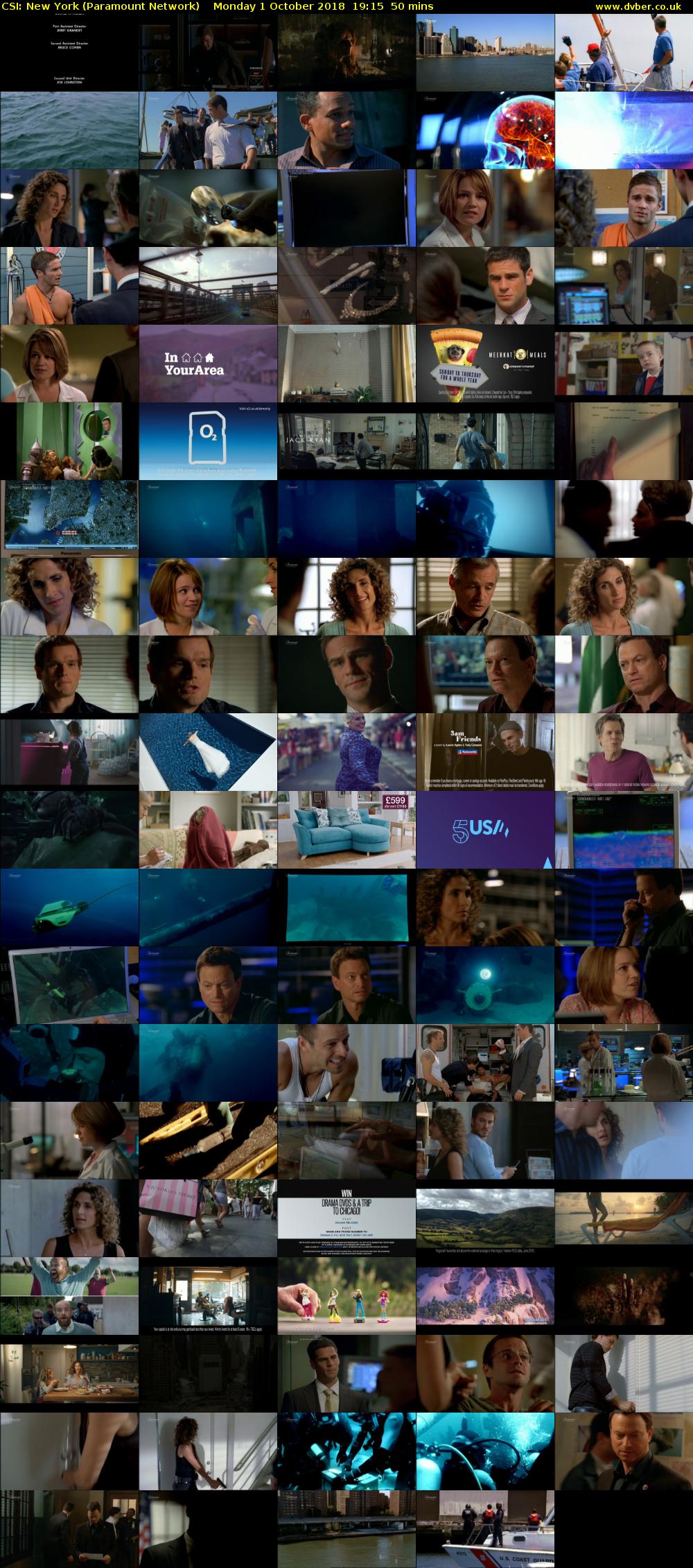 CSI: New York (Paramount Network) Monday 1 October 2018 19:15 - 20:05