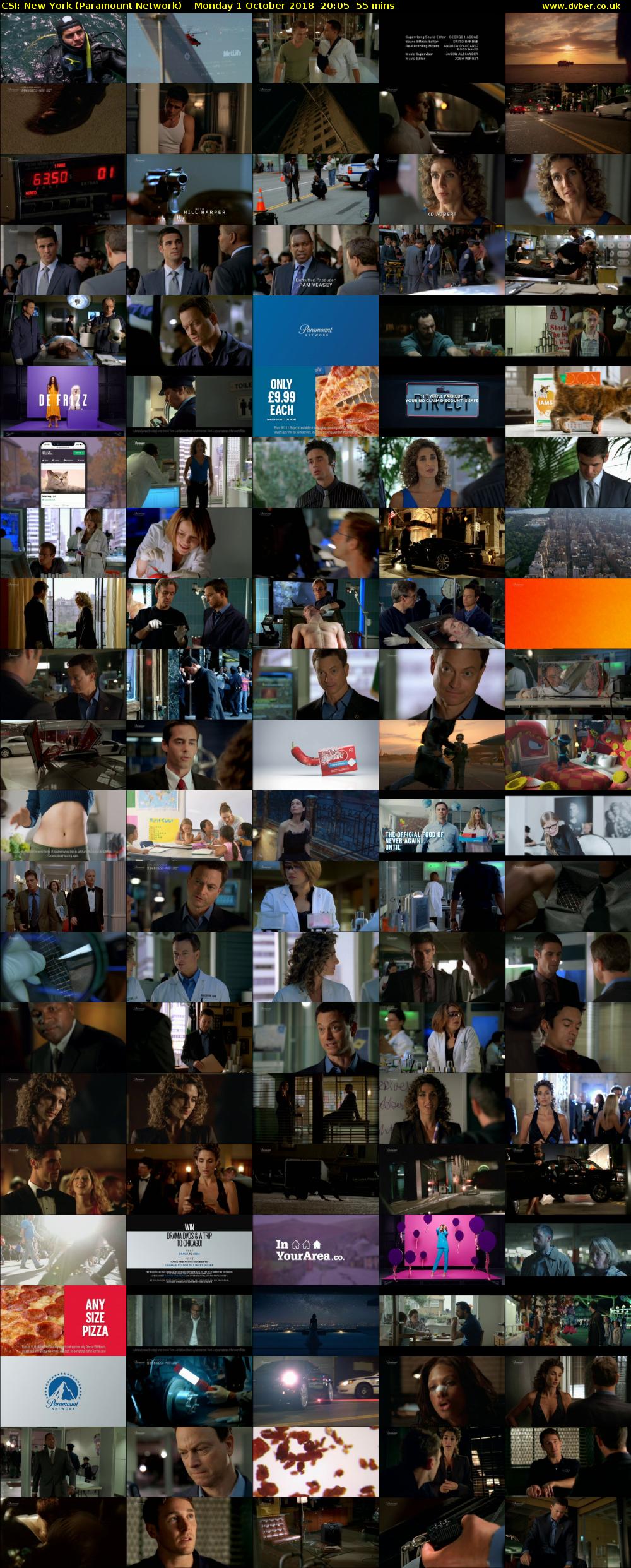 CSI: New York (Paramount Network) Monday 1 October 2018 20:05 - 21:00