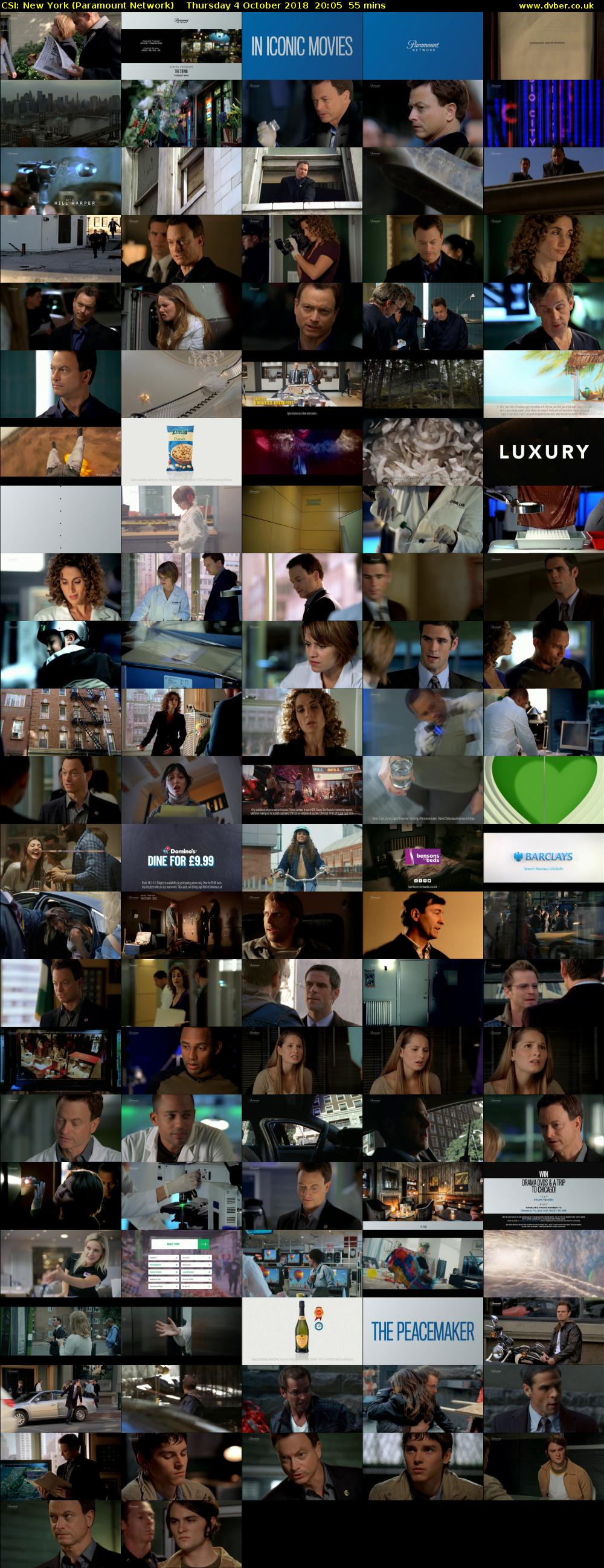 CSI: New York (Paramount Network) Thursday 4 October 2018 20:05 - 21:00