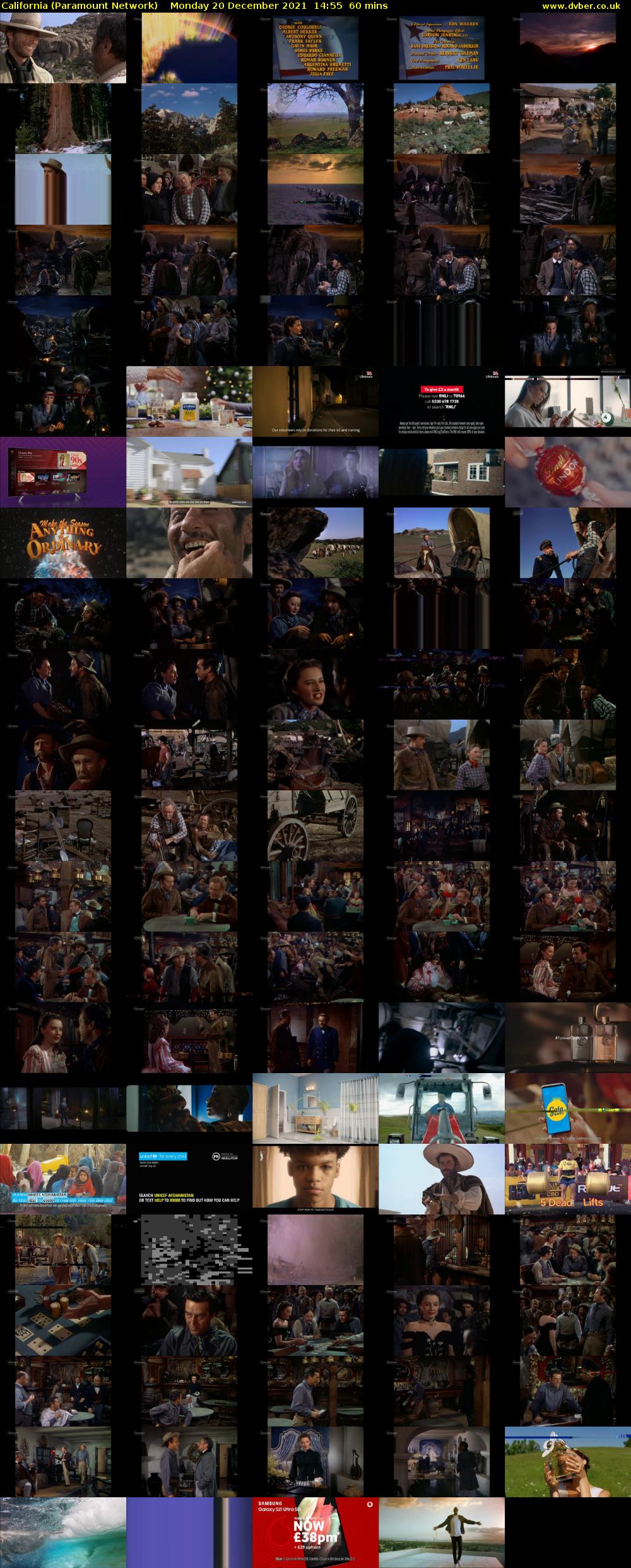 California (Paramount Network) Monday 20 December 2021 14:55 - 15:55