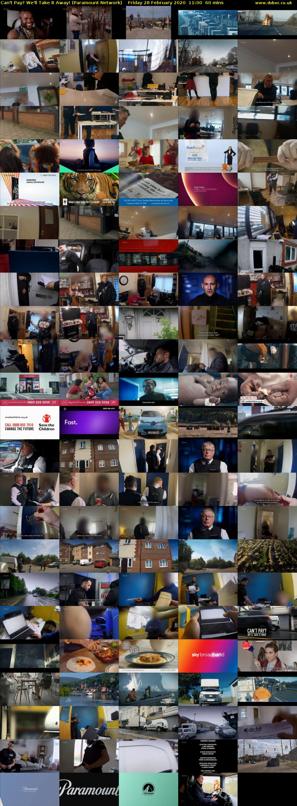 Can't Pay? We'll Take It Away! (Paramount Network) Friday 28 February 2020 11:00 - 12:00