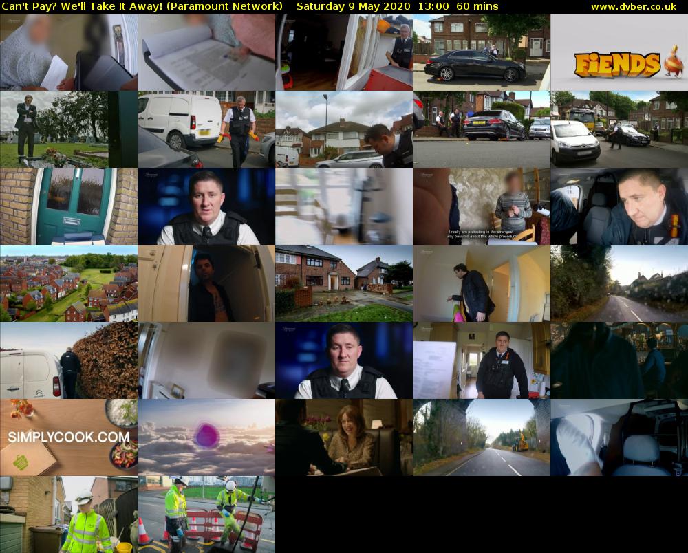 Can't Pay? We'll Take It Away! (Paramount Network) Saturday 9 May 2020 13:00 - 14:00