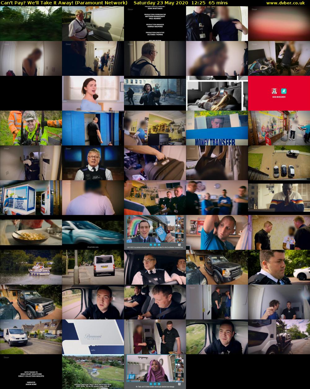 Can't Pay? We'll Take It Away! (Paramount Network) Saturday 23 May 2020 12:25 - 13:30