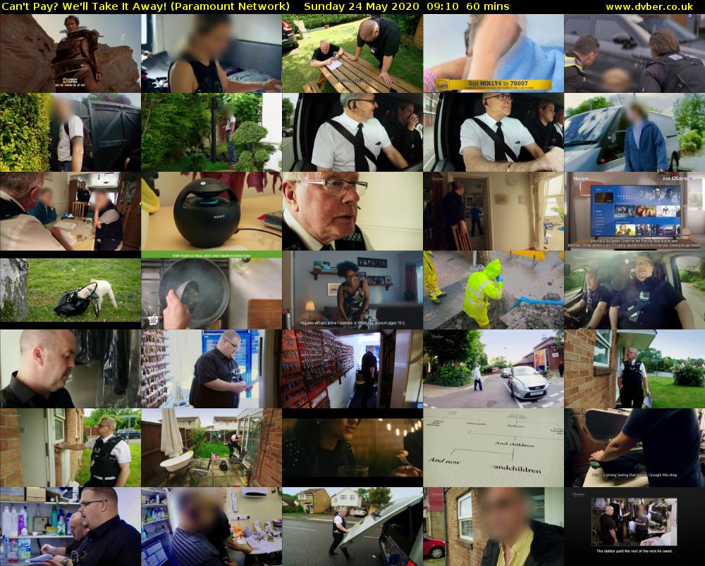 Can't Pay? We'll Take It Away! (Paramount Network) Sunday 24 May 2020 09:10 - 10:10