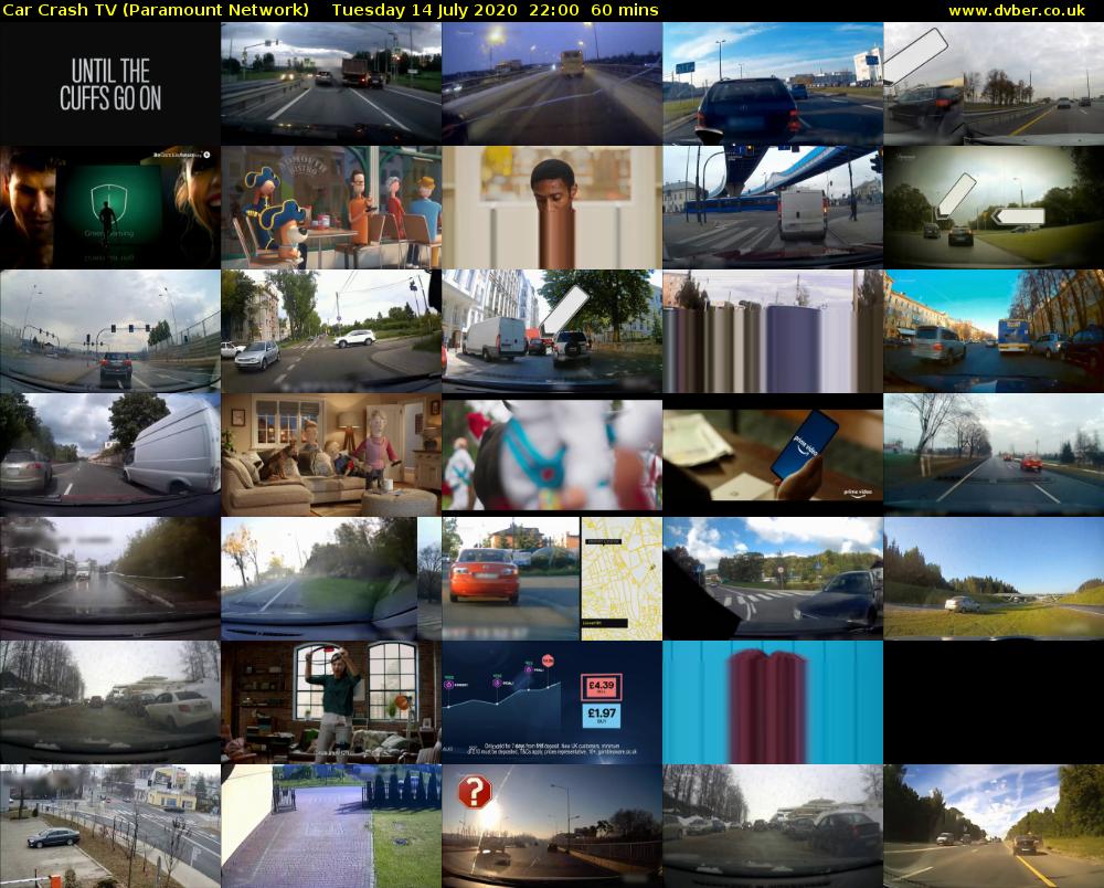 Car Crash TV (Paramount Network) Tuesday 14 July 2020 22:00 - 23:00