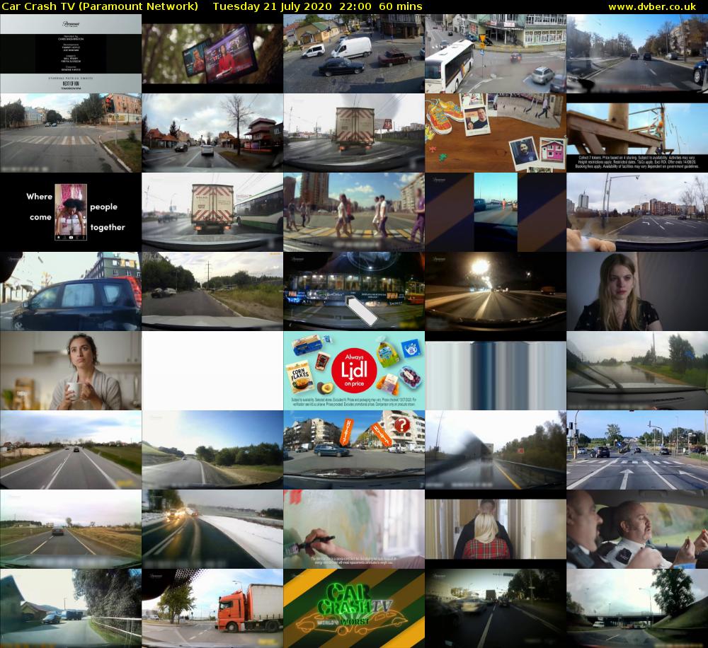 Car Crash TV (Paramount Network) Tuesday 21 July 2020 22:00 - 23:00
